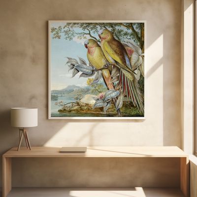 Parakeets Over the River Severn