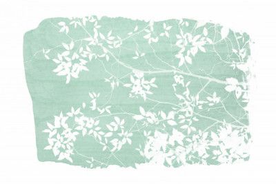 Mint Tree Foliage Silhouette