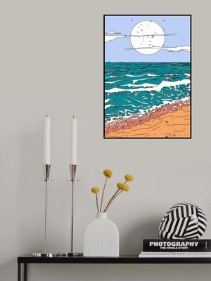 Ocean Serenity Scene