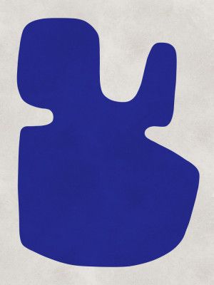 Blue and white art 8