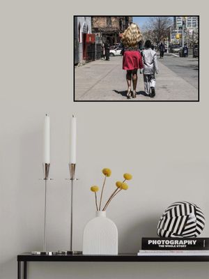 The lady and her gentleman