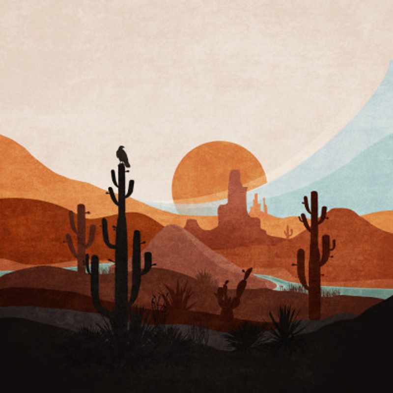 Desert Sunscape