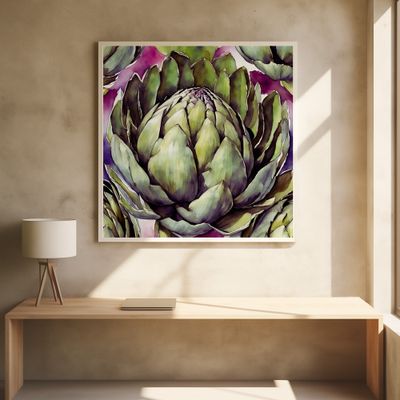 Artischocke, Aquarell, Ink