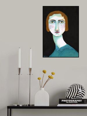 Vintage Lady Looking