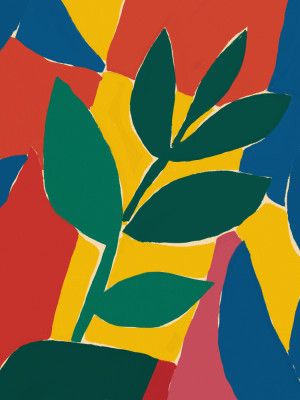 Abstract Leaf Harmony