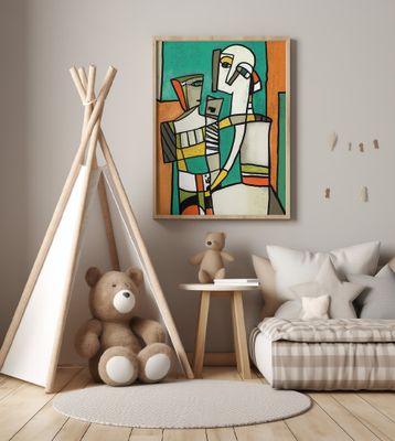 Abstract Figures Dance