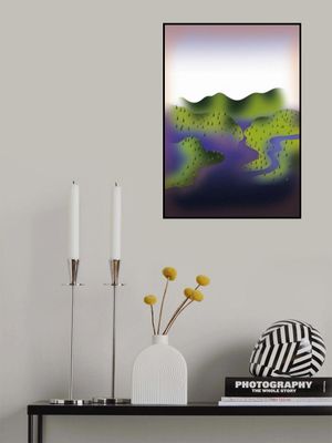 Vintage Landscape travel Poster