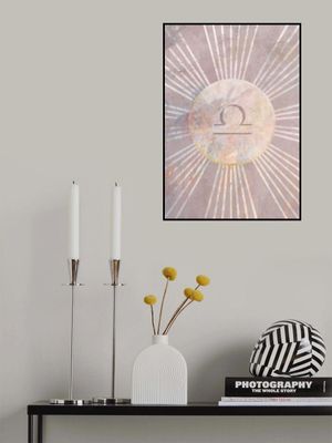 Libra Boho Star Sign Sun