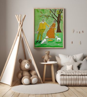 Walking the dogs green