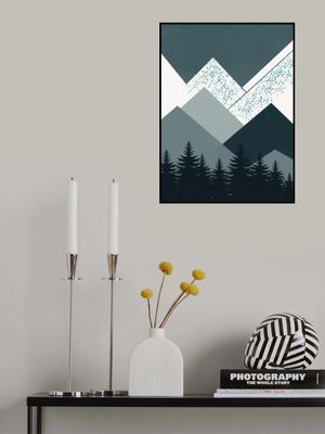 Geometric Mountain Shapes