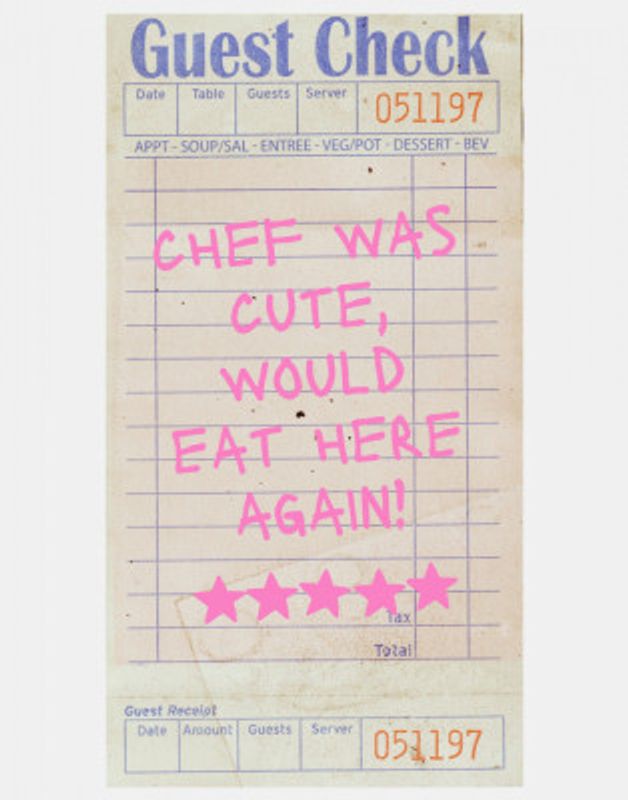 Chef Was Cute   Pink