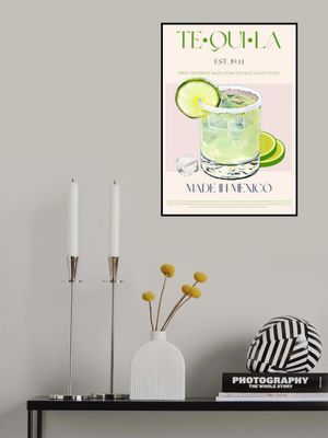 Tequila Drink With Lime And Ice