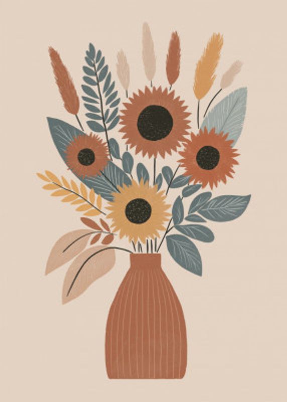 Boho Sunflowers