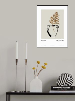 Vase and Fern Elegance