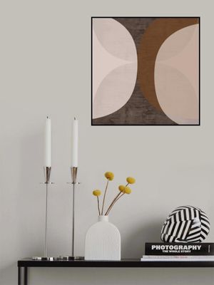 Modern Mocha Abstract Shapes 5