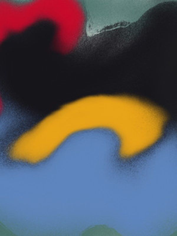 Black and Blue Abstract Liquify