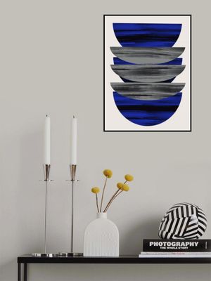 Scandinavian In Blue and Black