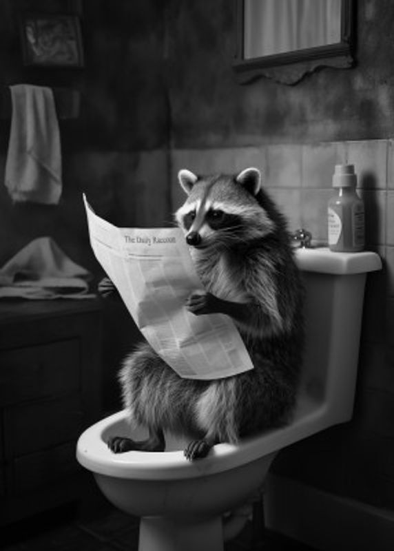 Raccoon Reads News