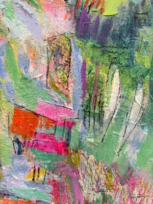 Vivid Abstract Neighborhood