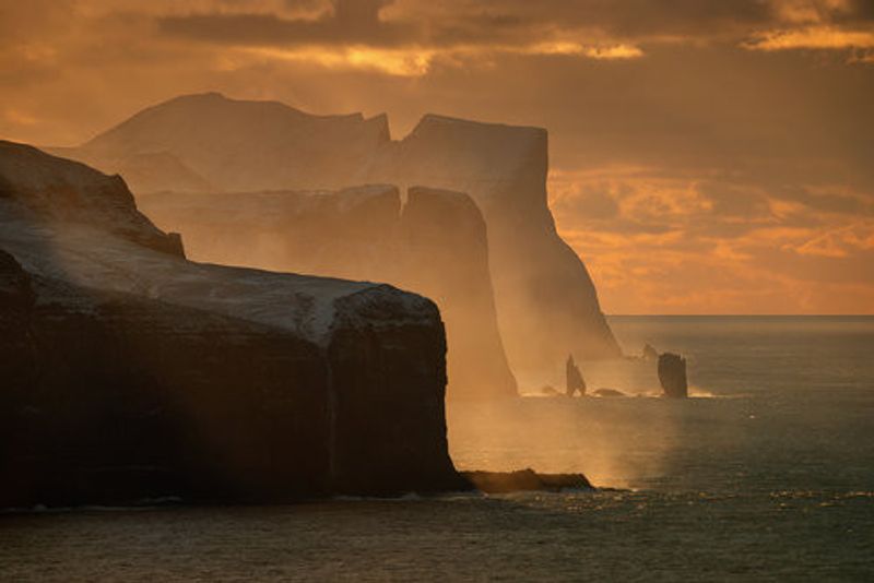 Faroe cliffs