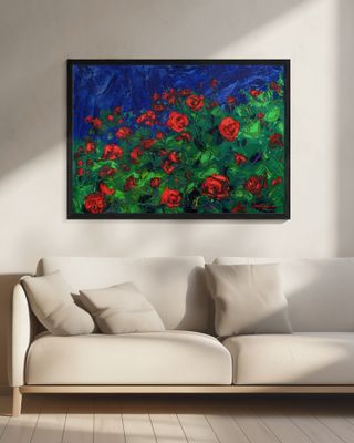 Red Roses Landscape
