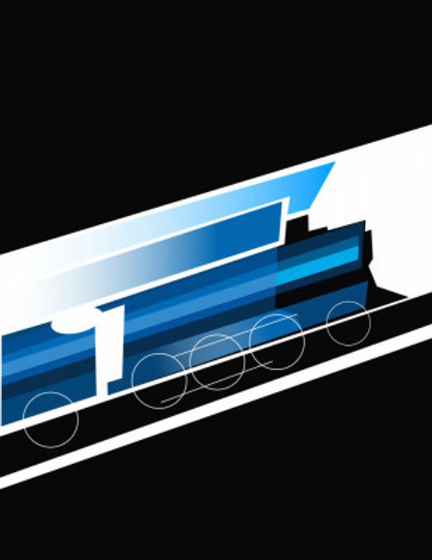 Locomotive Travel Poster