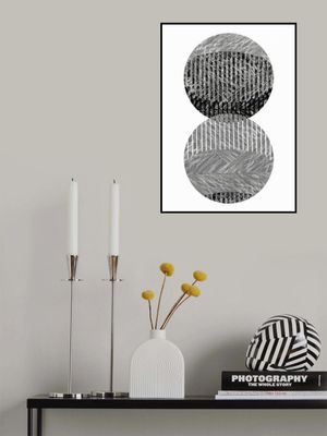 Black Grey Dots Bauhaus No3