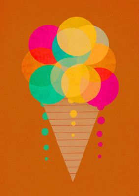 Rainbow Cone Delight
