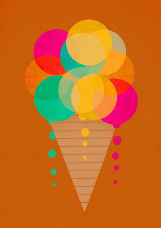 Rainbow Cone Delight