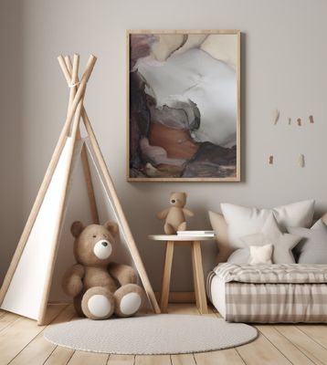 Organic Shapes in Earthy Tones