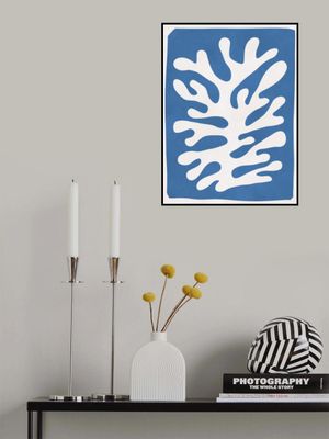 White Coral Silhouette