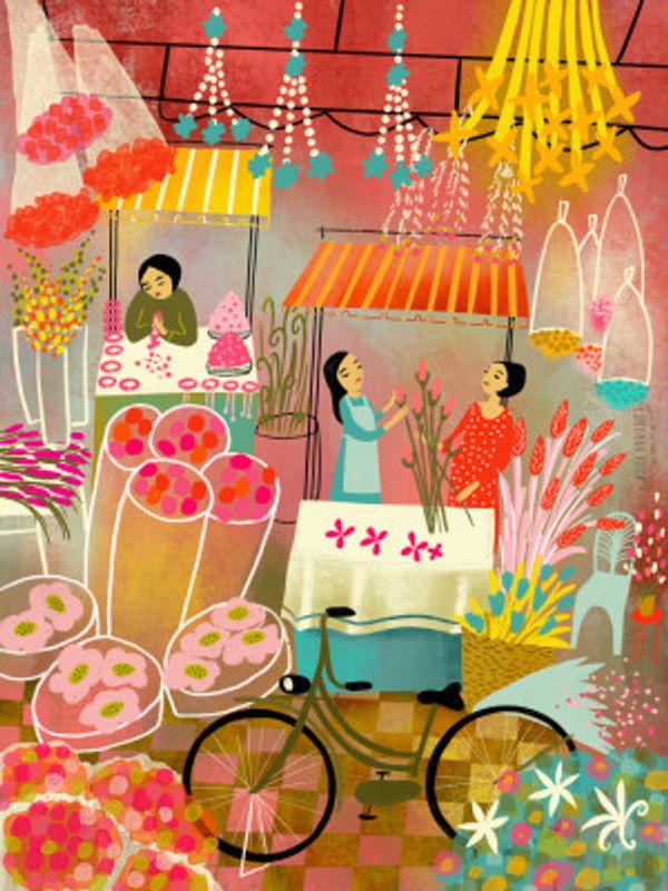 Bangkok Flower Market