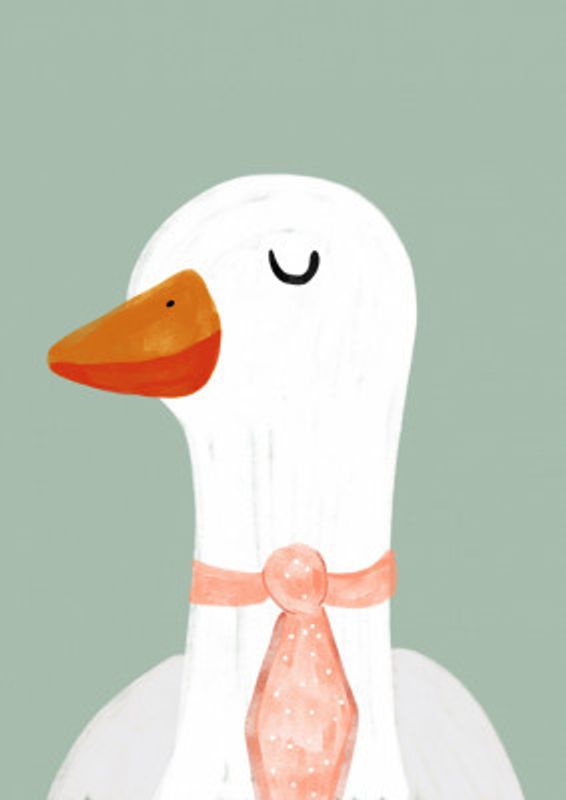 Goose in a Tie