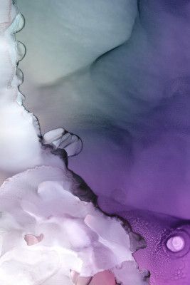 Fluid Gradients of Purple White and Gray