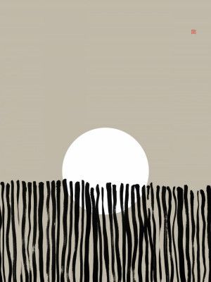 Hidden Moon N°6 | Behind the Fence