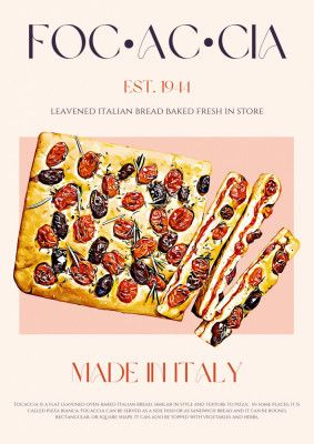 Italian Bread with Tomatoes and Olives