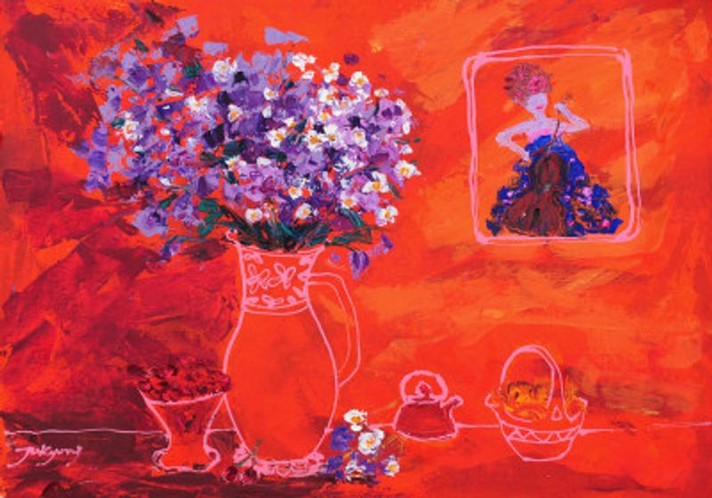 Vase With A Portrait