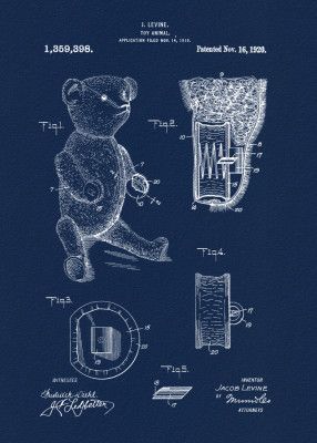 Teddybear Patent 1920