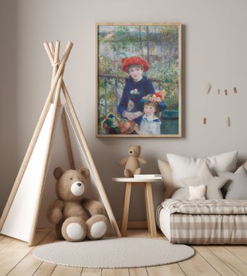 Two Sisters On the Terrace