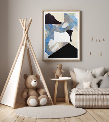 Blue Neutral Beige Black 2