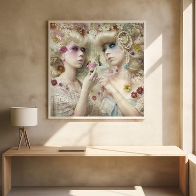 Girl of the flower garden