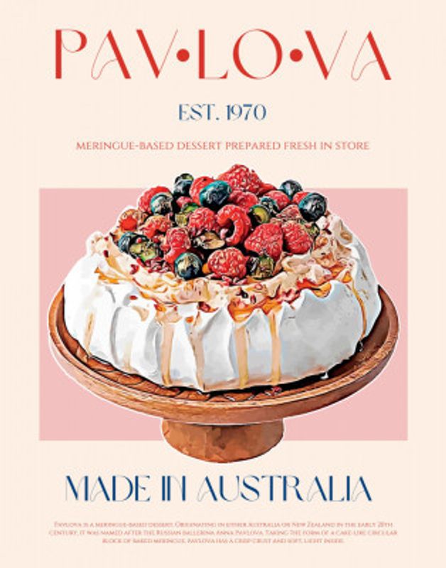 Berry Pavlova Delight