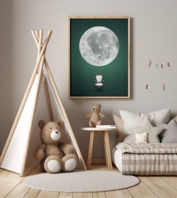 Just sit down and watch the Moon