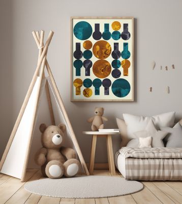 Geometric Arrangement Of Circles