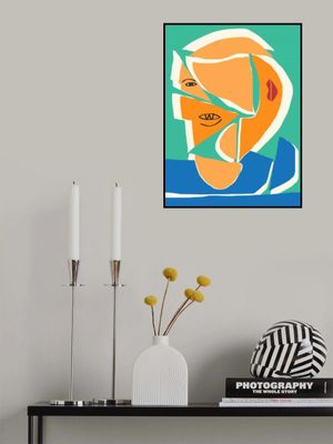 Abstract Cut Out Portrait