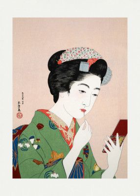 Woman Applying Rouge (1920)