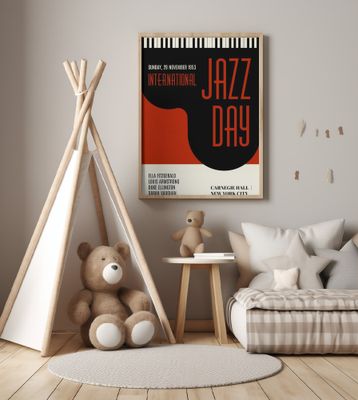 Jazzy Days   Dark Red