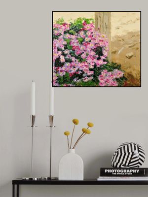 wild chrysanthemum oil on canvas