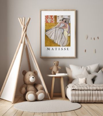 Jeune Femme à La Pelisse Blanche