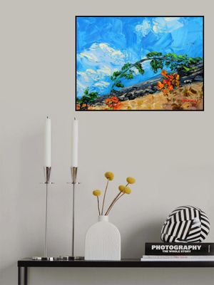 Jacaranda Oil On Canvas